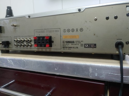 Yamaha rx300 - yamaha,