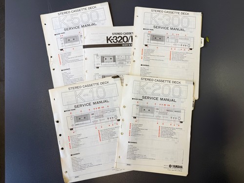 Service manuals yamaha - manuals:,